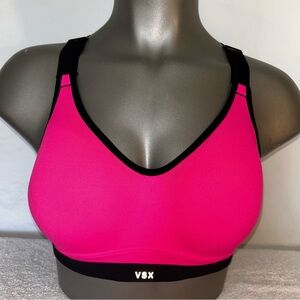 Victoria's Secret VSX The Incredible Sports Bra - 32D - Pink & Black